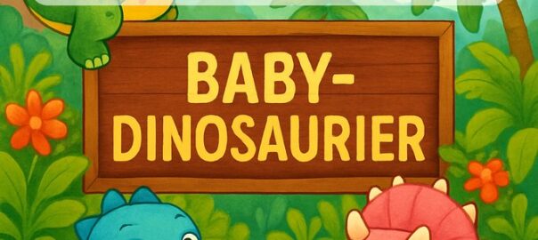 Kleine Dinos, großer Ausmalspaß