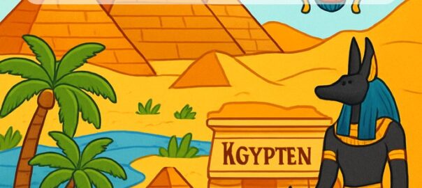 Ausmalreise ins alte Ägypten