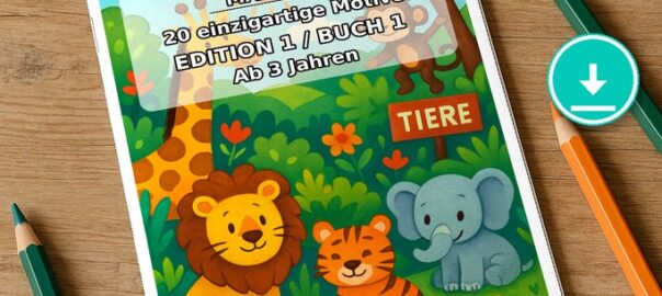 Tierischer Malspaß zum Sofortloslegen