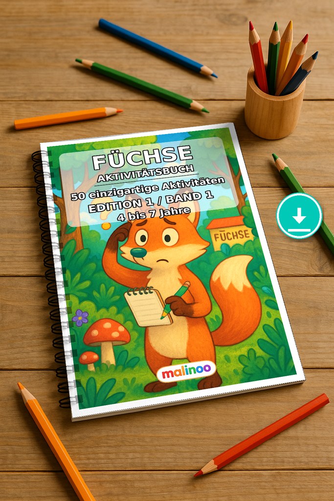 Schlaue Fuchs-Abenteuer zum Ausdrucken